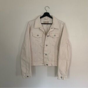 Free People We The Free Cream Jean Jacket